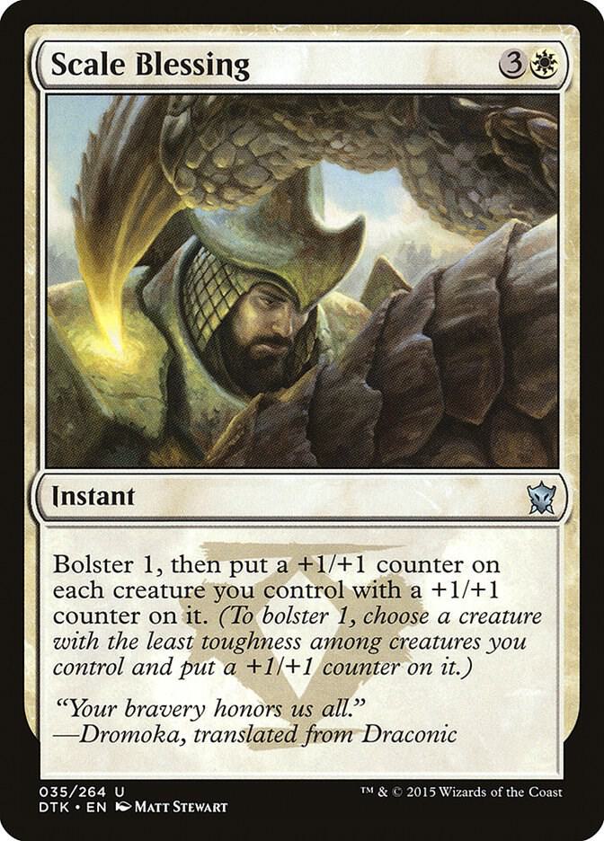 Scale Blessing (35) [Dragons of Tarkir]