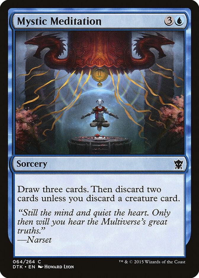 Mystic Meditation (64) [Dragons of Tarkir]