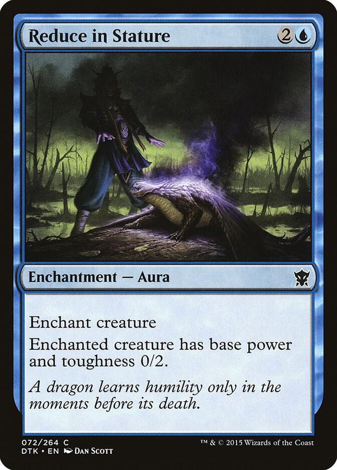 Reduce in Stature (72) [Dragons of Tarkir]