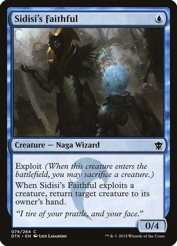 Sidisi's Faithful (74) [Dragons of Tarkir]