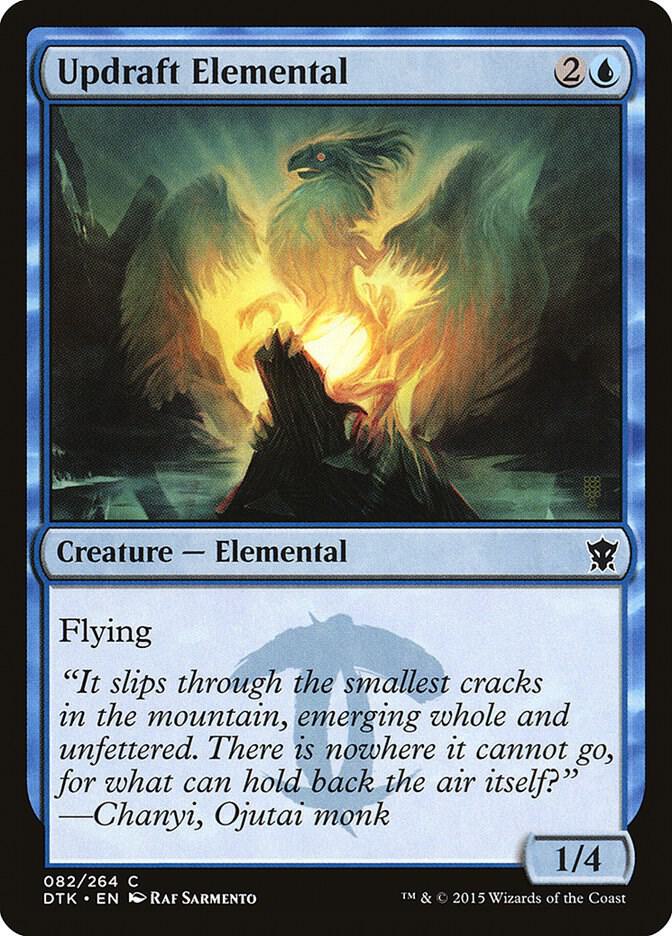 Updraft Elemental (82) [Dragons of Tarkir]
