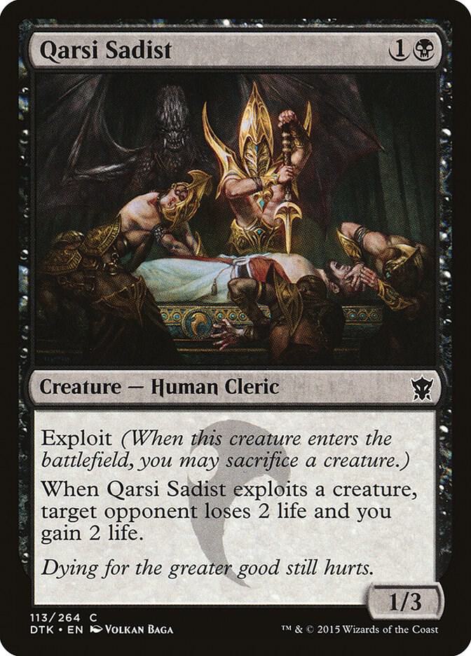Qarsi Sadist (113) [Dragons of Tarkir]