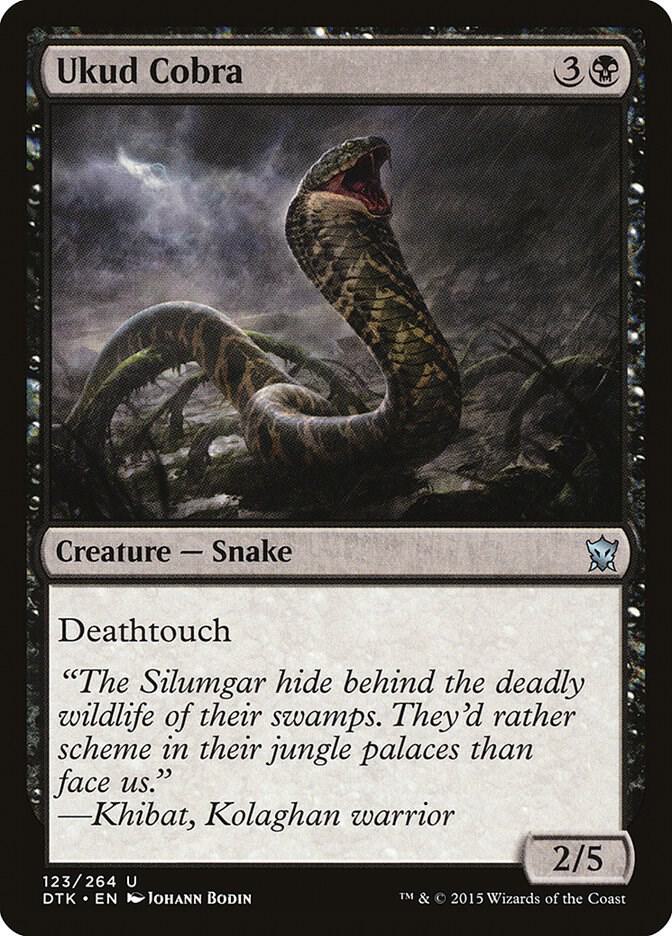 Ukud Cobra (123) [Dragons of Tarkir]
