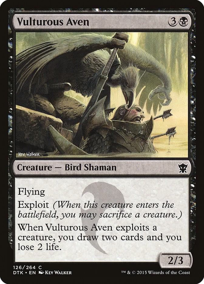 Vulturous Aven (126) [Dragons of Tarkir]