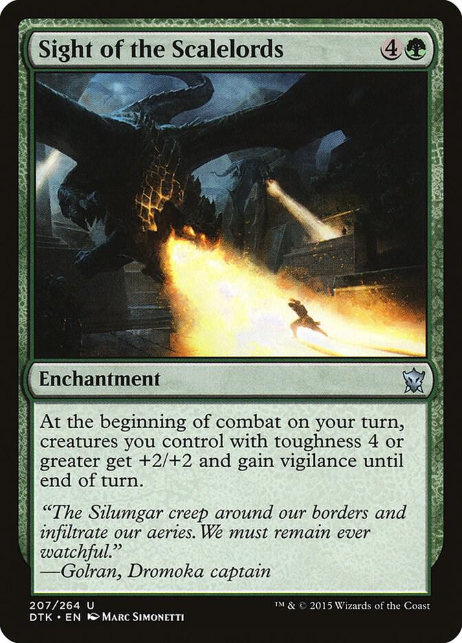 Sight of the Scalelords (207) [Dragons of Tarkir]