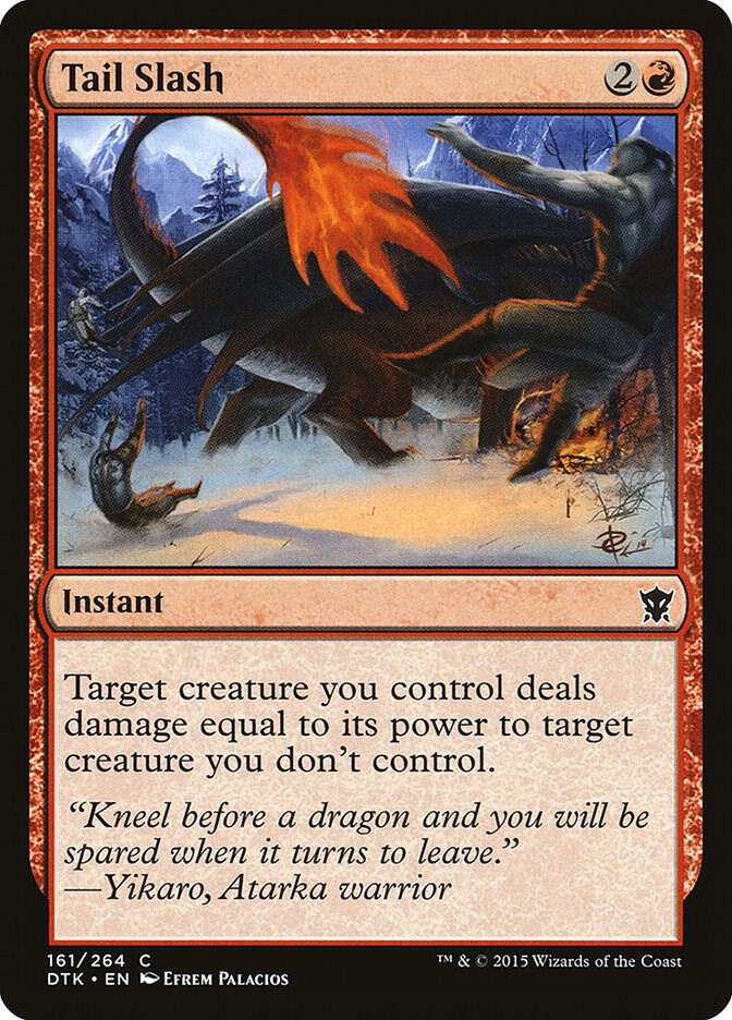 Tail Slash (161) [Dragons of Tarkir]
