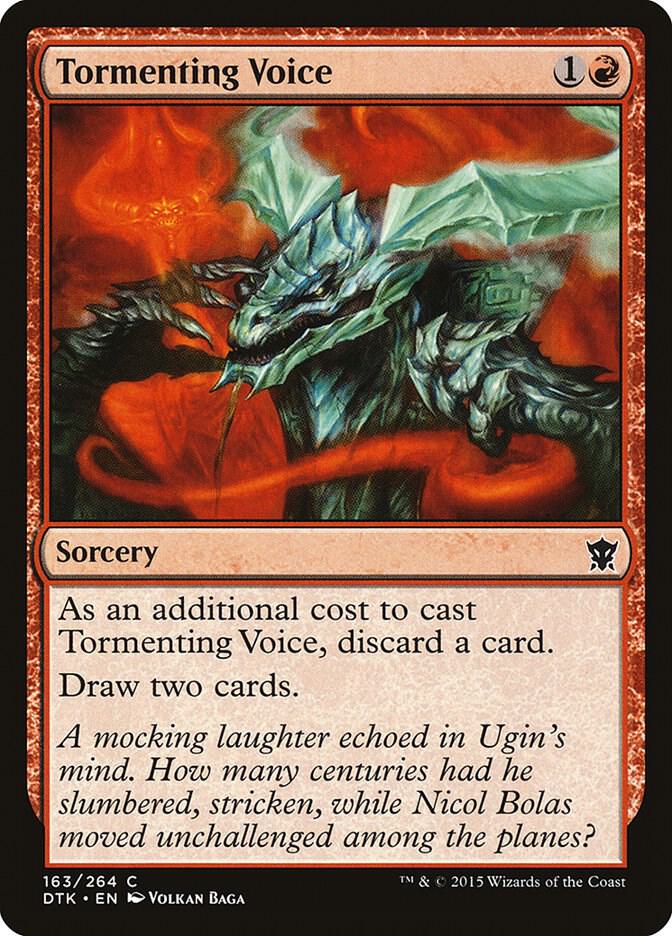 Tormenting Voice (163) [Dragons of Tarkir]
