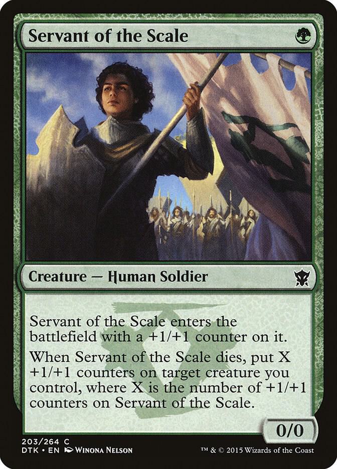 Servant of the Scale (203) [Dragons of Tarkir]