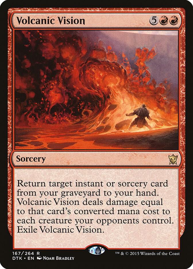 Volcanic Vision (167) [Dragons of Tarkir]