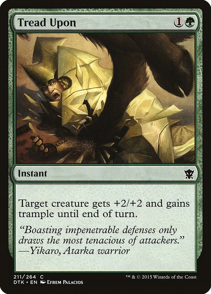 Tread Upon (211) [Dragons of Tarkir]