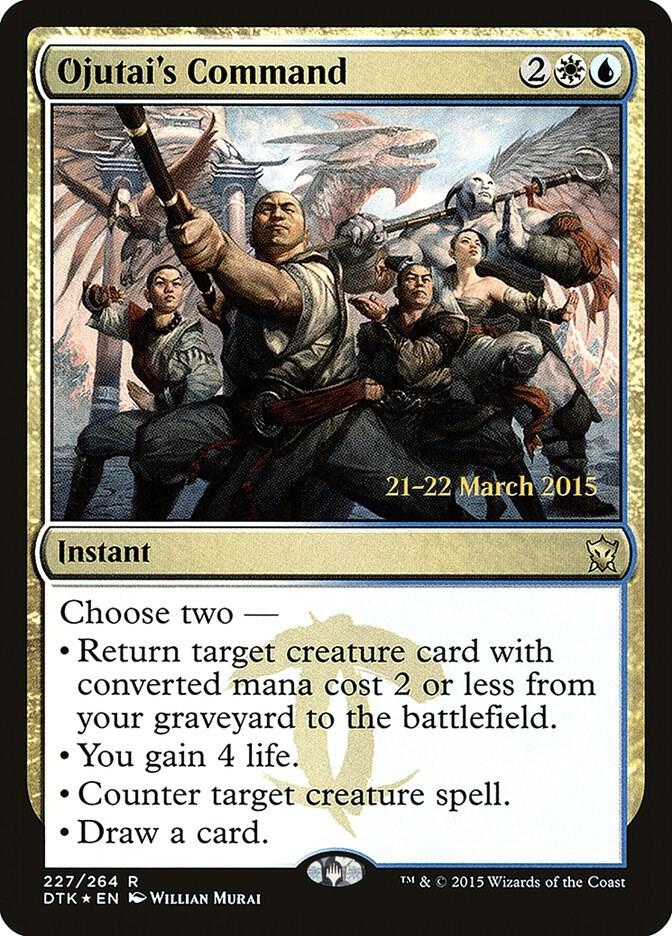 Ojutai's Command (227) [Prerelease Cards]