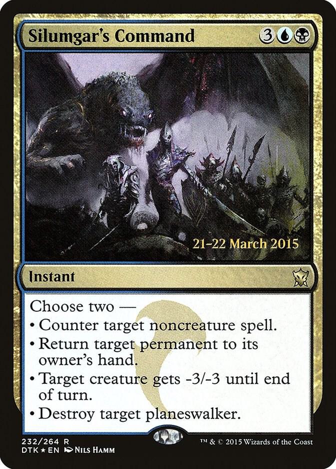 Silumgar's Command (232) [Prerelease Cards]