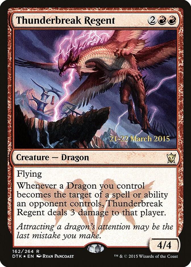 Thunderbreak Regent (162) [Prerelease Cards]