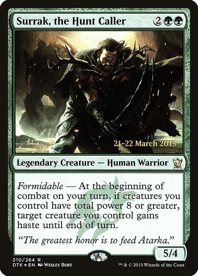 Surrak, the Hunt Caller (210) [Prerelease Cards]