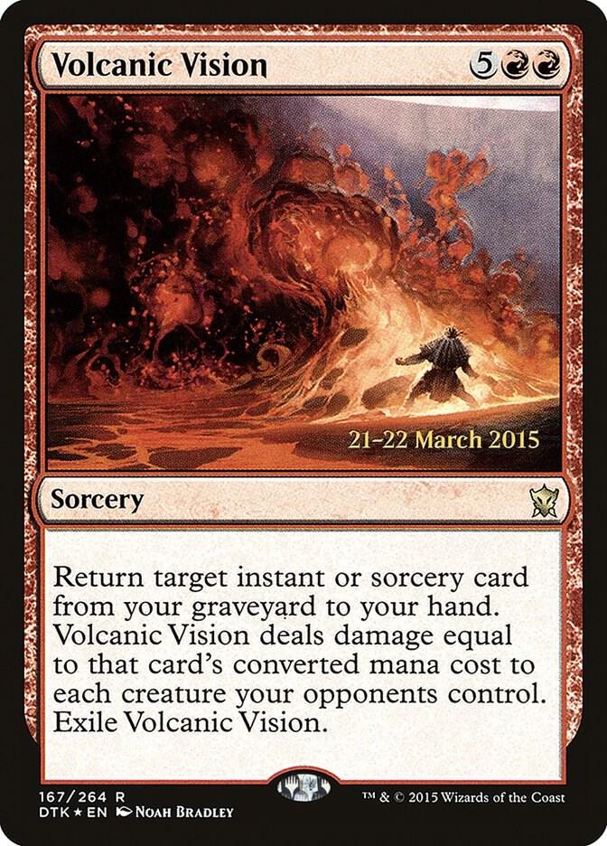 Volcanic Vision (167) [Prerelease Cards]