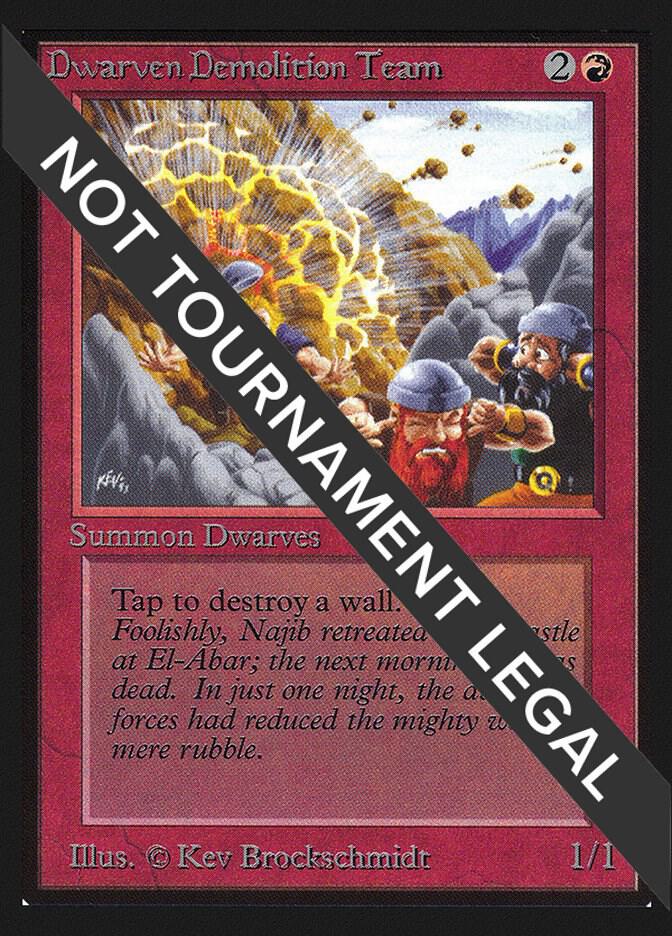 Dwarven Demolition Team (CE) [Collector's Edition]