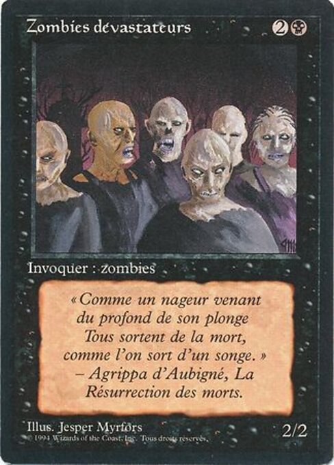 Scathe Zombies (127) [Foreign Black Border]