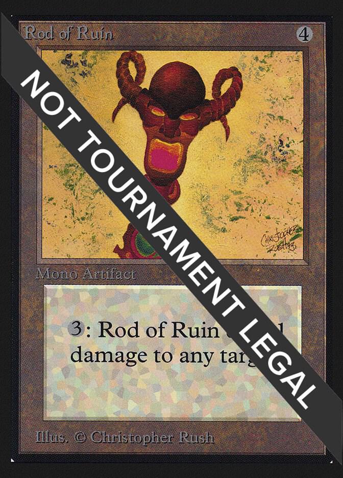 Rod of Ruin (CE) [Collector's Edition]