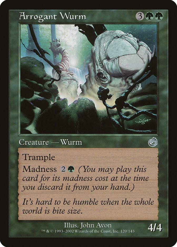 Arrogant Wurm (120) [Torment]
