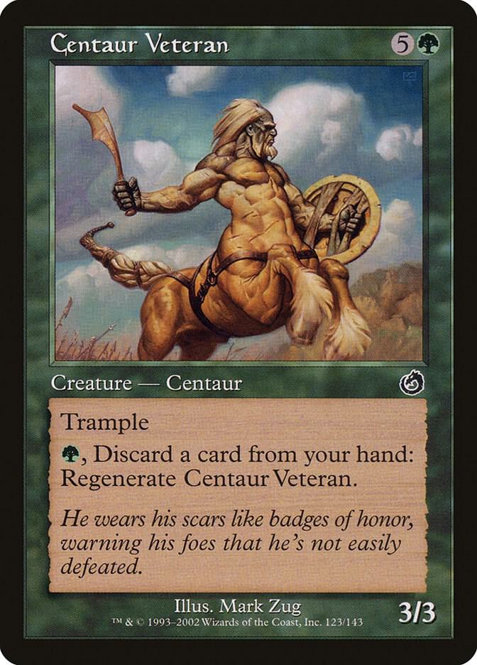 Centaur Veteran (123) [Torment]