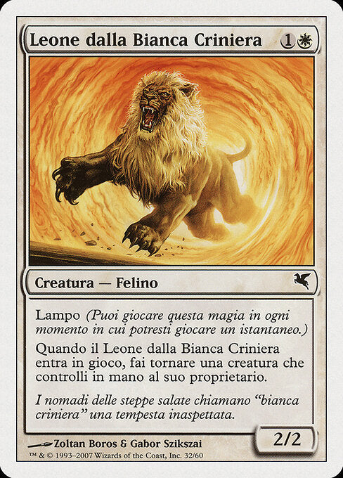 Whitemane Lion (L32) [Salvat 2005]