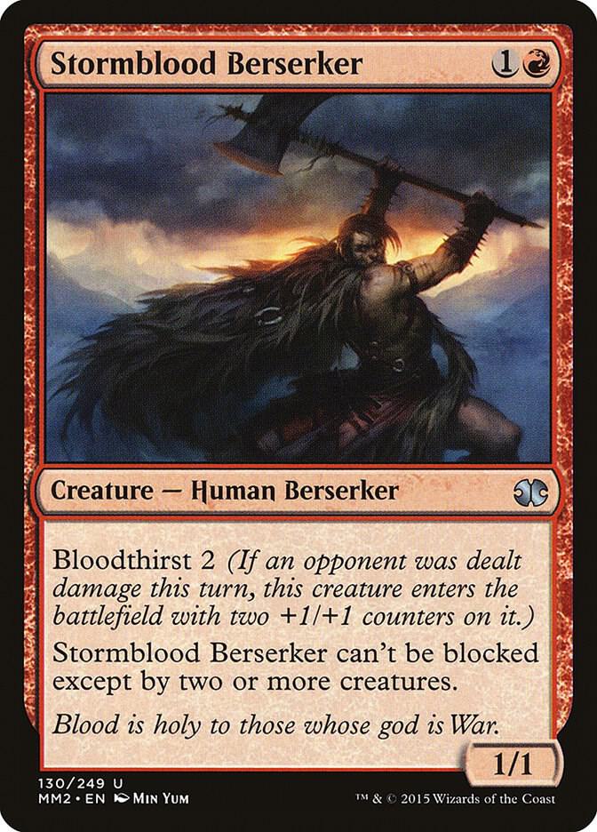 Stormblood Berserker (130) [Modern Masters 2015]