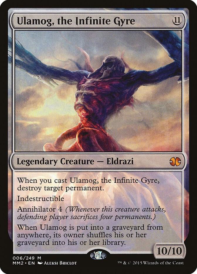 Ulamog, the Infinite Gyre (6) [Modern Masters 2015]