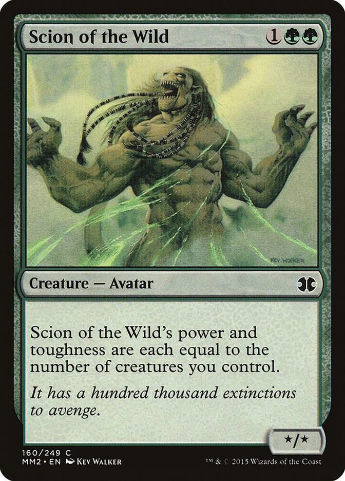 Scion of the Wild (160) [Modern Masters 2015]
