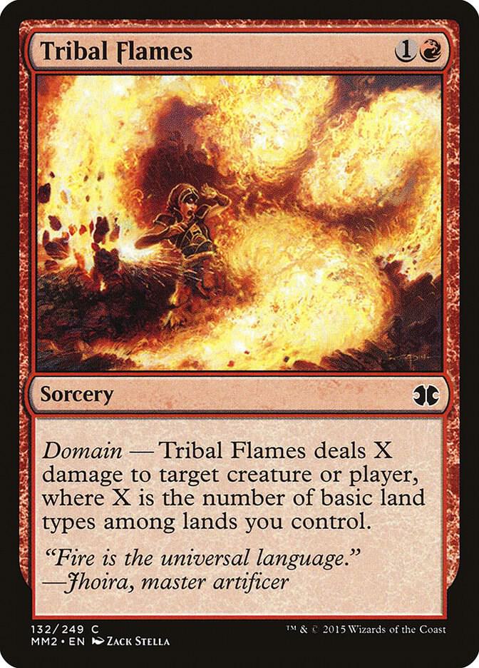 Tribal Flames (132) [Modern Masters 2015]
