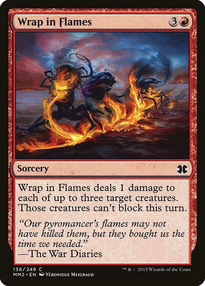 Wrap in Flames (136) [Modern Masters 2015]