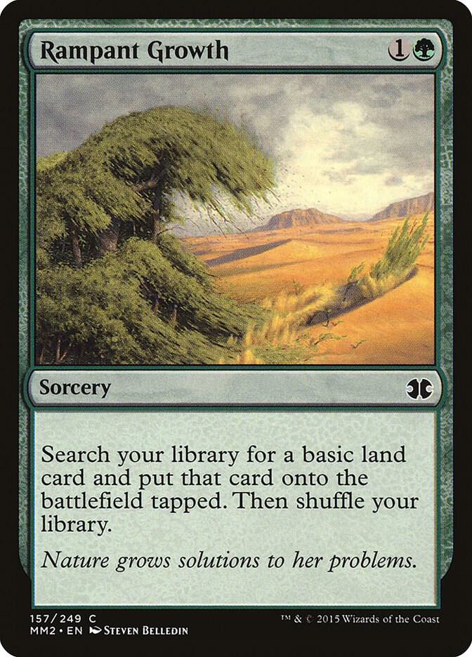 Rampant Growth (157) [Modern Masters 2015]
