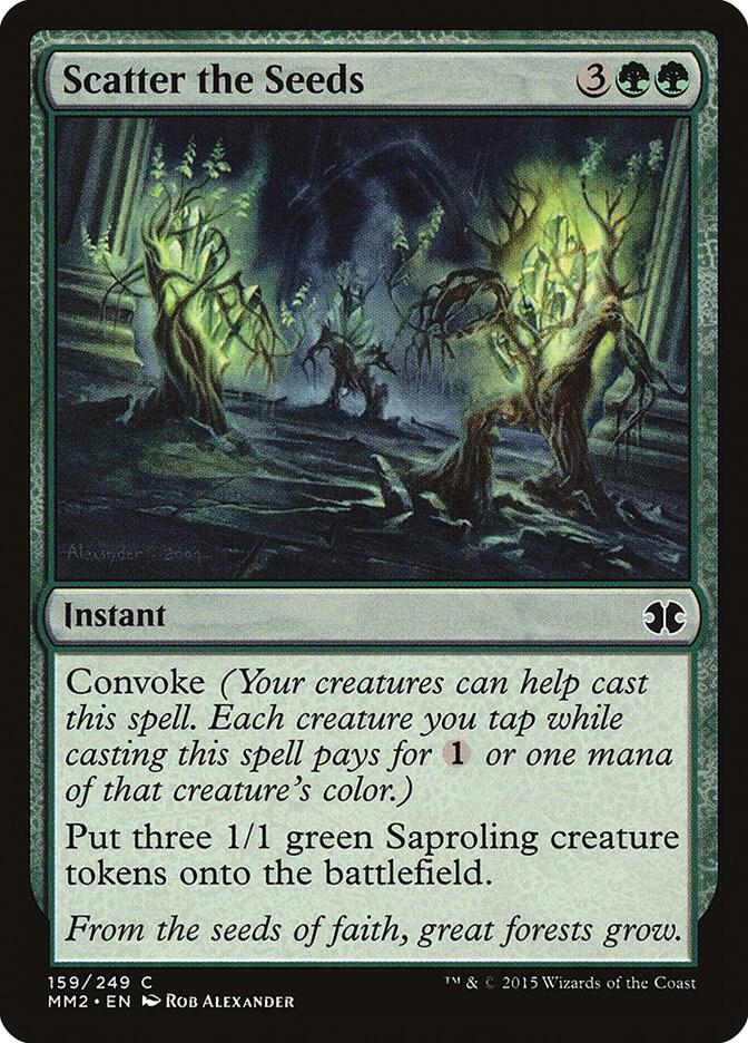 Scatter the Seeds (159) [Modern Masters 2015]