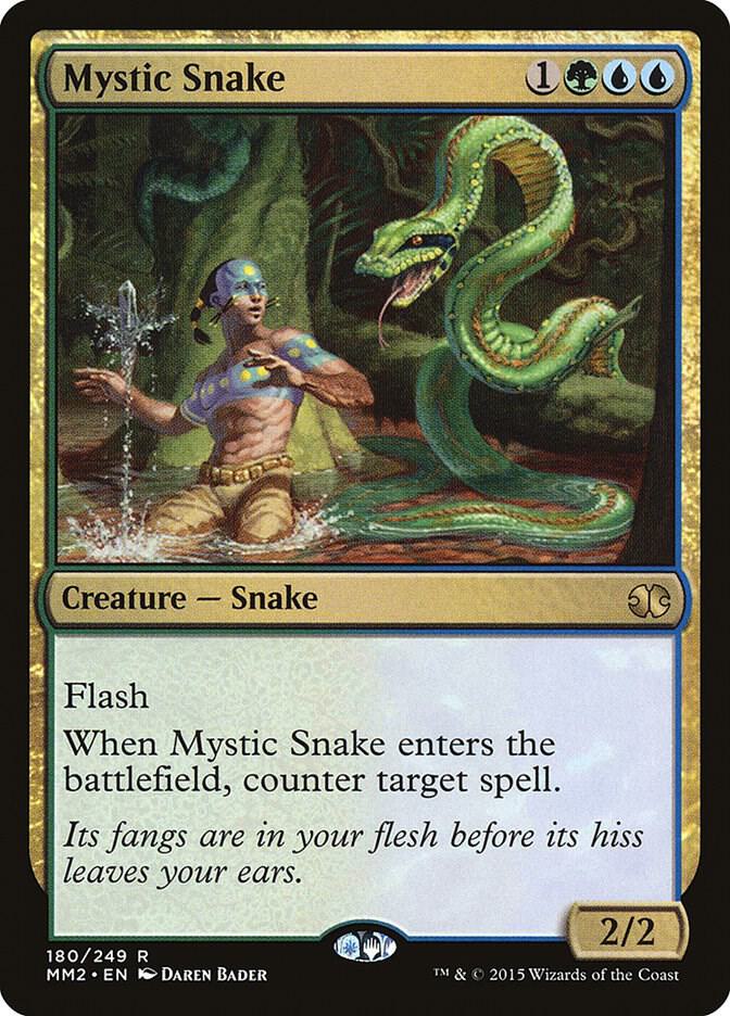 Mystic Snake (180) [Modern Masters 2015]