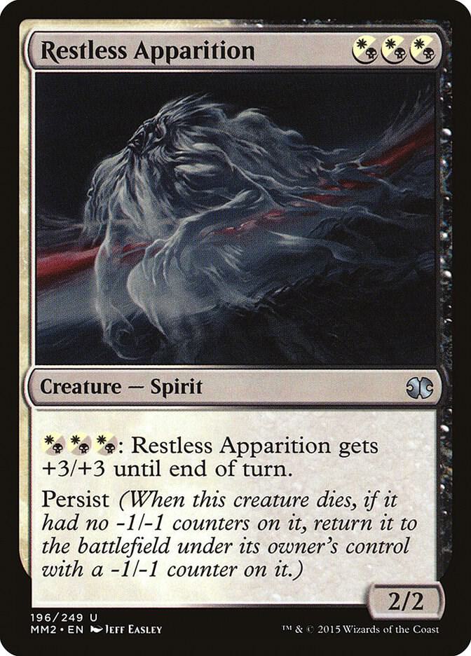Restless Apparition (196) [Modern Masters 2015]