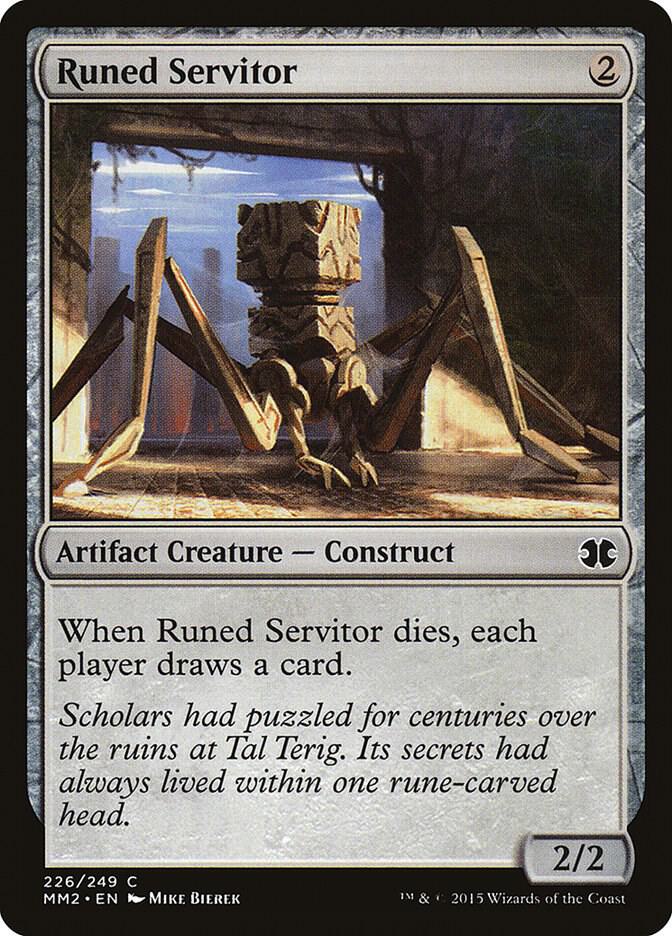 Runed Servitor (226) [Modern Masters 2015]