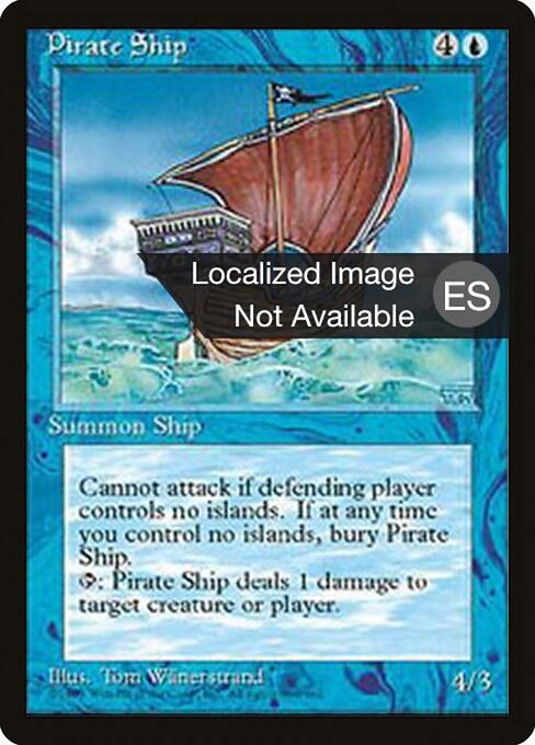 Pirate Ship (91) [Fourth Edition Foreign Black Border]