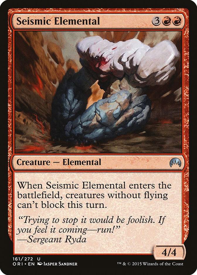 Seismic Elemental (161) [Magic Origins]