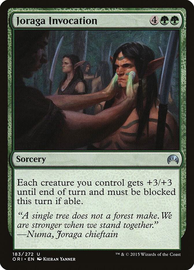 Joraga Invocation (183) [Magic Origins]
