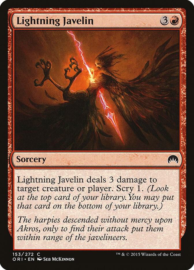 Lightning Javelin (153) [Magic Origins]