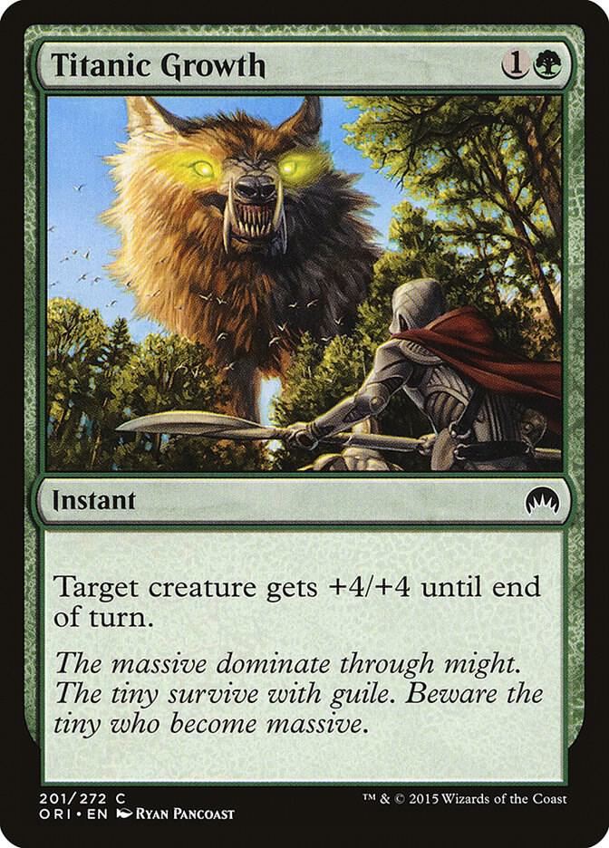 Titanic Growth (201) [Magic Origins]