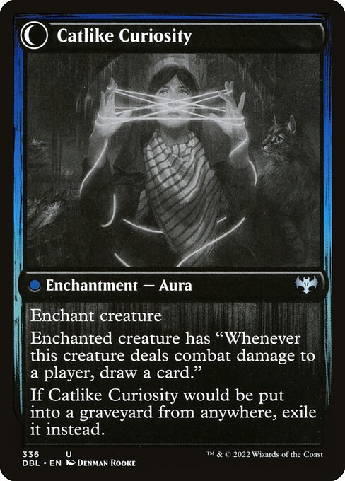 Mischievous Catgeist (336) [Innistrad: Double Feature] Reverse