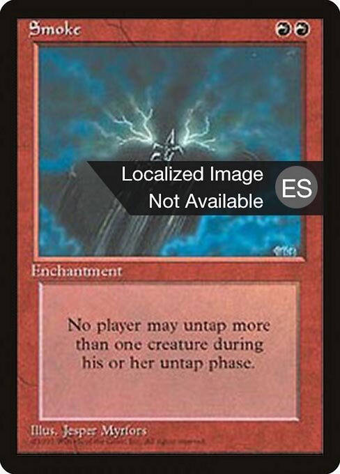 Smoke (222) [Fourth Edition Foreign Black Border]