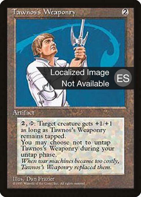 Tawnos's Weaponry (349) [Fourth Edition Foreign Black Border]
