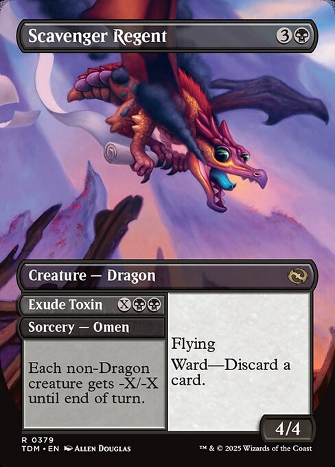 Scavenger Regent (90) [Tarkir: Dragonstorm] Reverse
