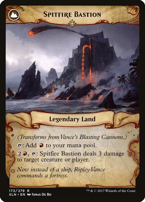 Vance's Blasting Cannons (173) [Ixalan] Reverse
