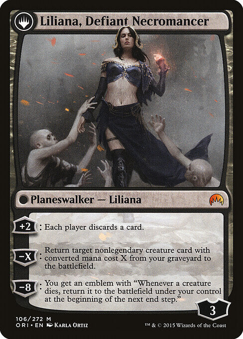 Liliana, Heretical Healer (106) [Magic Origins] Reverse