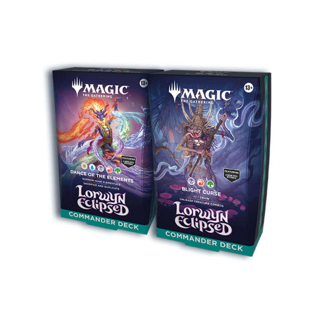 MTG Lorwyn Eclipsed Commander Deck Set - Pre-order
