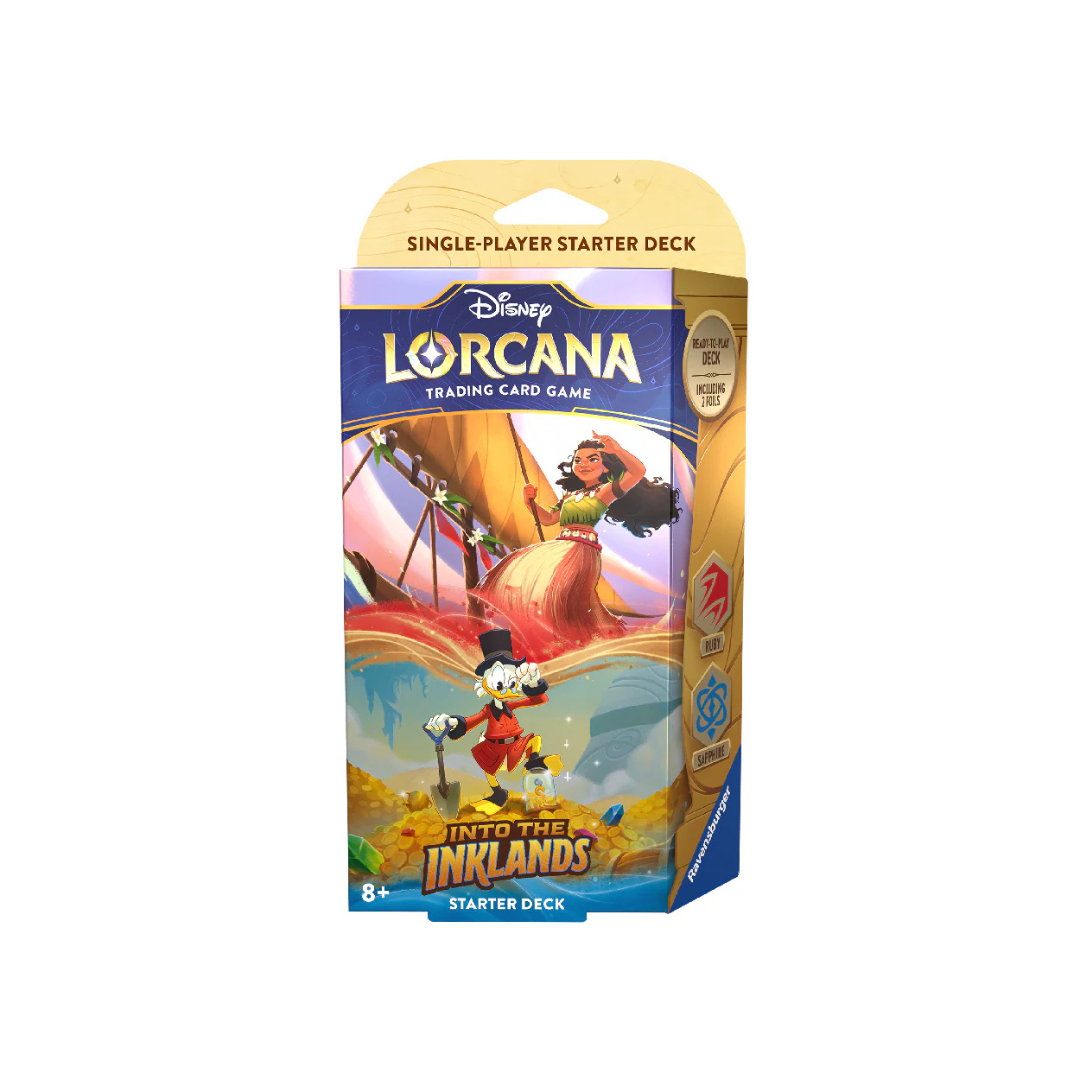Disney Lorcana - Into the Inklands Starter Deck - Ruby & Sapphire