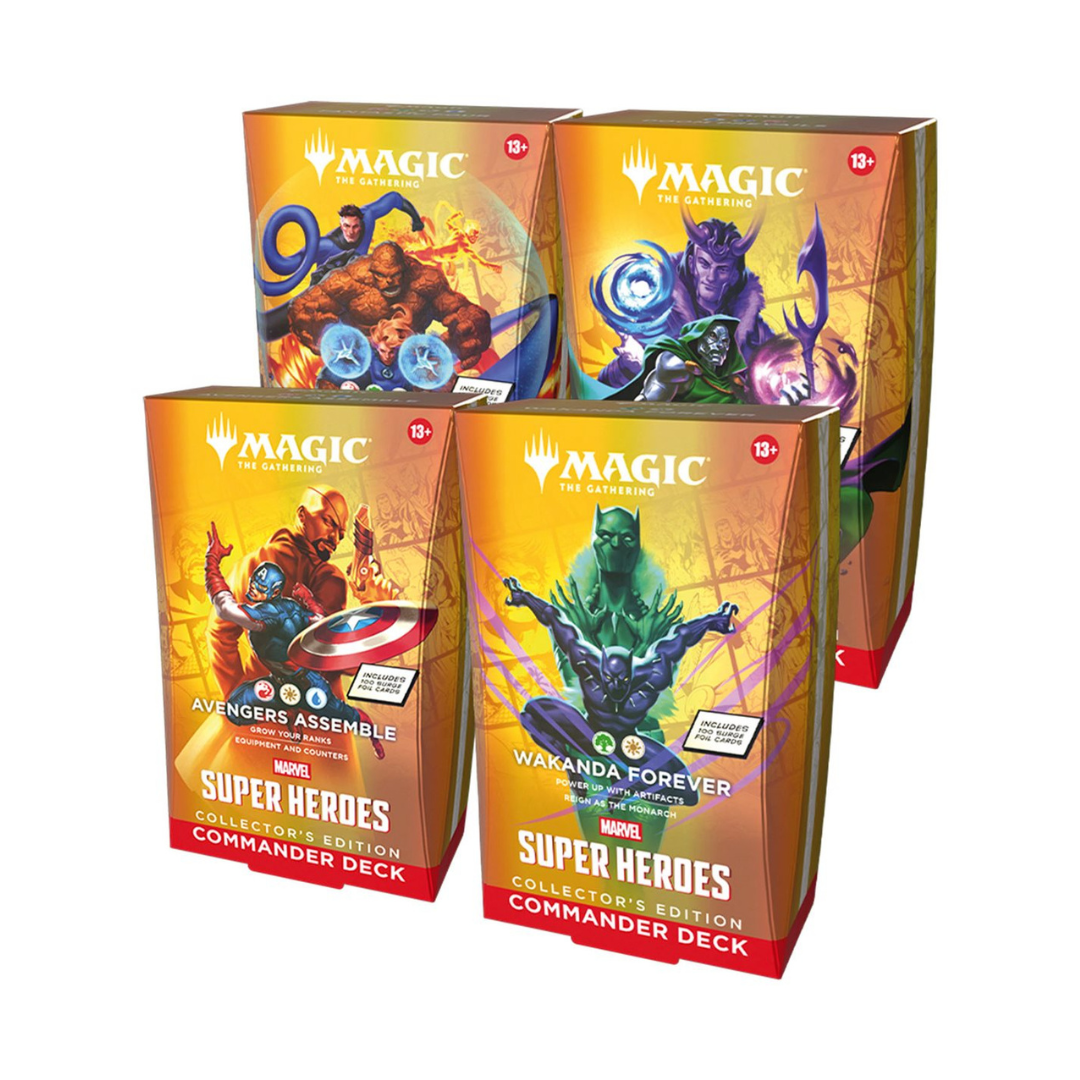 MTG Marvel Super Heroes - Collector Commander Deck Set - Pre-Order