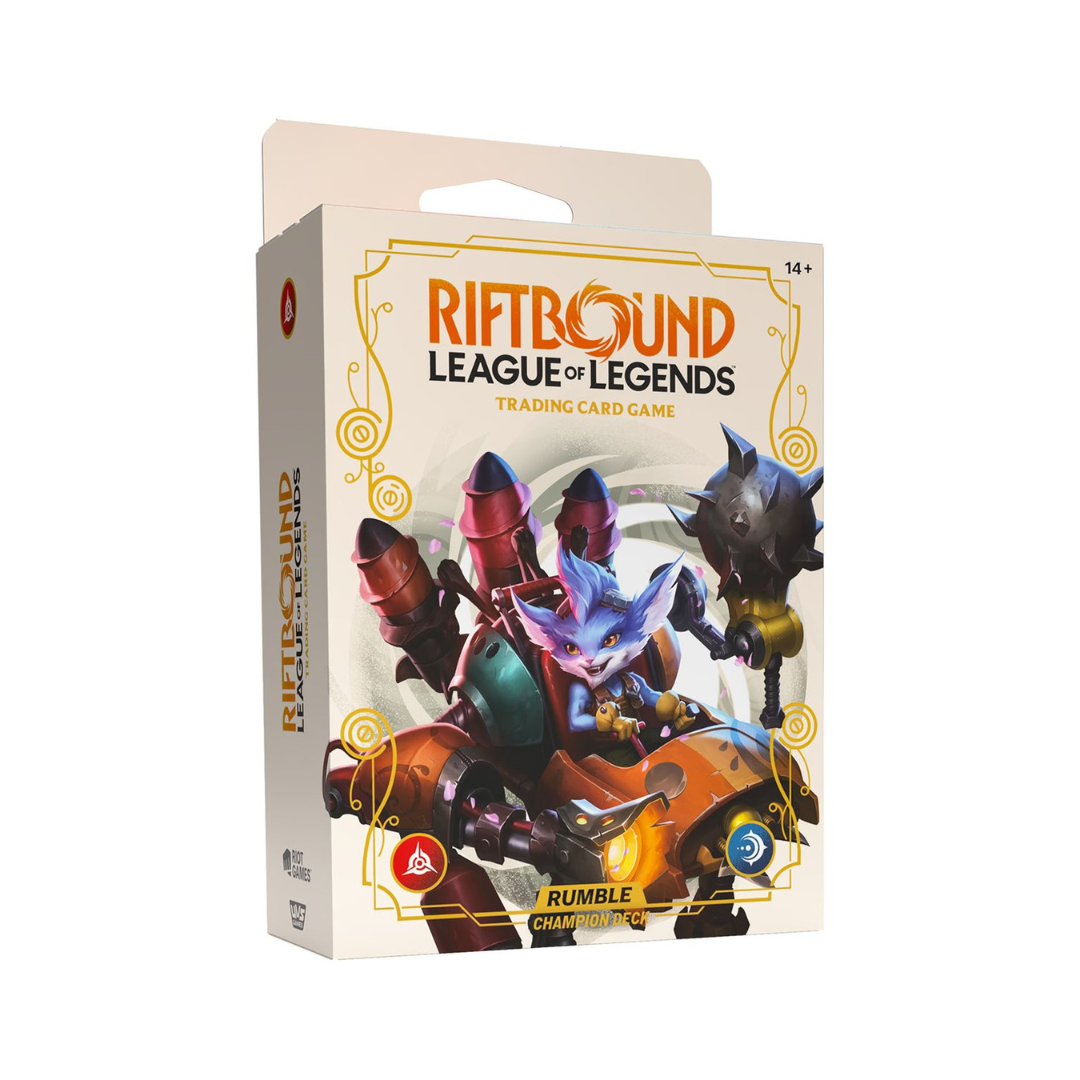 Riftbound Spiritforged Champion Deck - Rumble - Pre-order